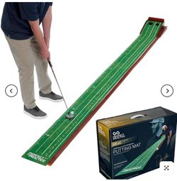 Golf Putting Mat:  Perfect Practice, XL Edition, The Dustin Johnson Collection
