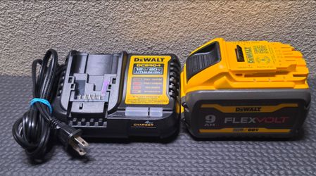 DEWALT battery and charger