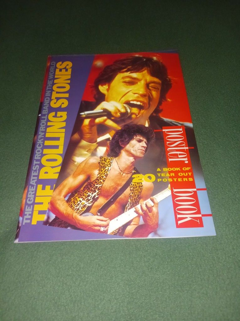 The Rolling Stones Poster Book ( A Book Of Tear Out Posters )