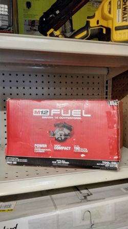 MILWAUKEE M12 FUEL 5 - 3/8" CIRCULAR SAW (TOOL ONLY)