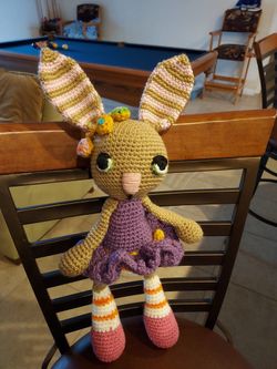 New Handmade Crochet BUNNY Rabbit 