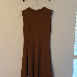 Zara Brown dress