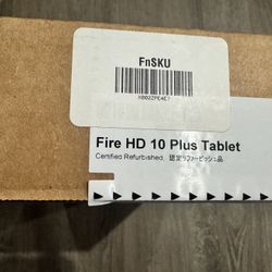 Amazon Fire Tablet Plus 10”