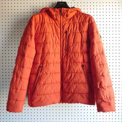 Michael Kors Hooded Puffer Jacket Size M 