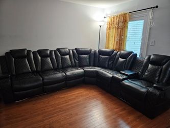 Power reclining sofa for sale