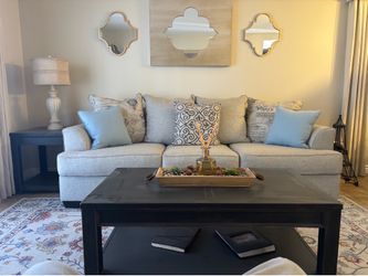 Dining Table Set and Couch Set with All Accessories