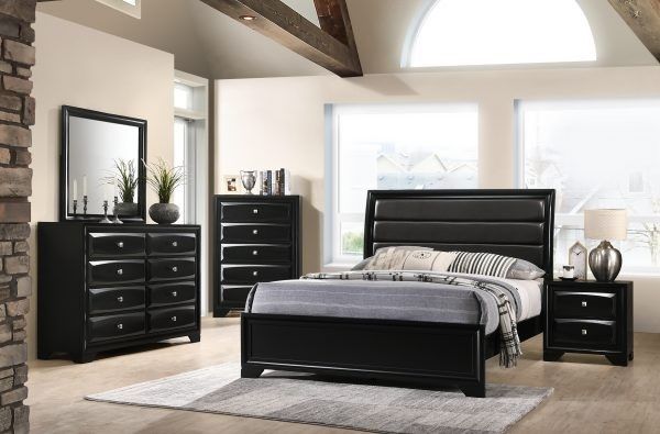 BED + DRESSER AND MIRROR - CHEST $299 - NIGHTSTANDS $249 EACH!!! JUST $10 DOWN AND SAME DAY DELIVERY!!!