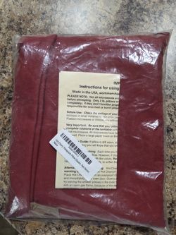 Microwave Heating Pad Using Beans, New, Sealed, Giftable $10.00