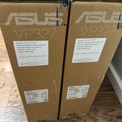 27” Asus Monitors 2 Pack 