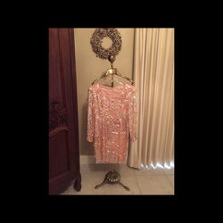 Dress  Red and Pink   2 Bestido Rojo Rosado Lentejuelas  Pillows