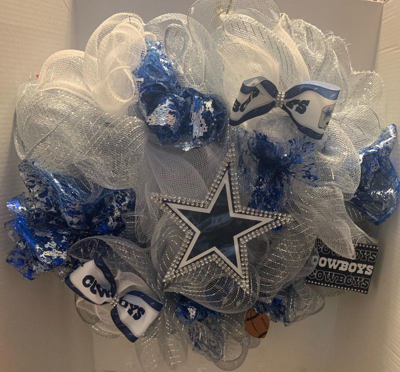 Dallas Cowboys Wreath