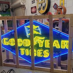 Goodyear Neon Sign 