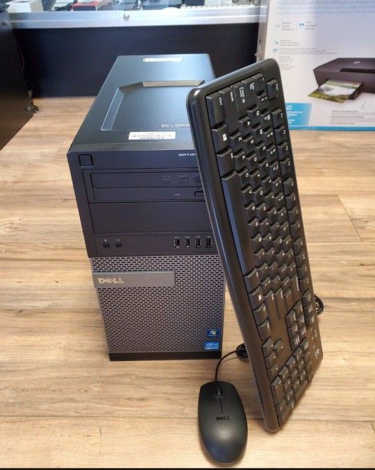 Dell OPTIPLEX 9020, INTEL QUAD CORE i7-3.40GHz, 128GB SSD, 2TBHDD, 16GB MEMORY, Windows 10 Professional OS , DVD RW