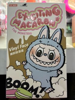 Pop Mart The Monsters Exciting Macaron Vinyl Face Blind Box