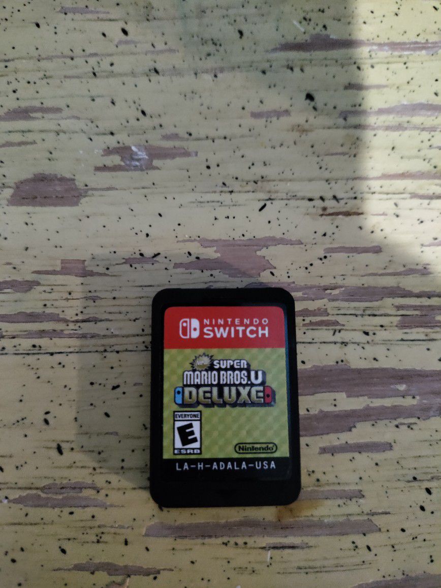 Super Mario U Deluxe Switch game