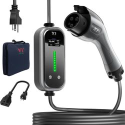  VERY VAN 
Level 1&2 Portable EV Charger, 16A Electric Vehicle Charger with 25FT Extension Cable