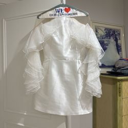 Bridal Shower Dress In White 