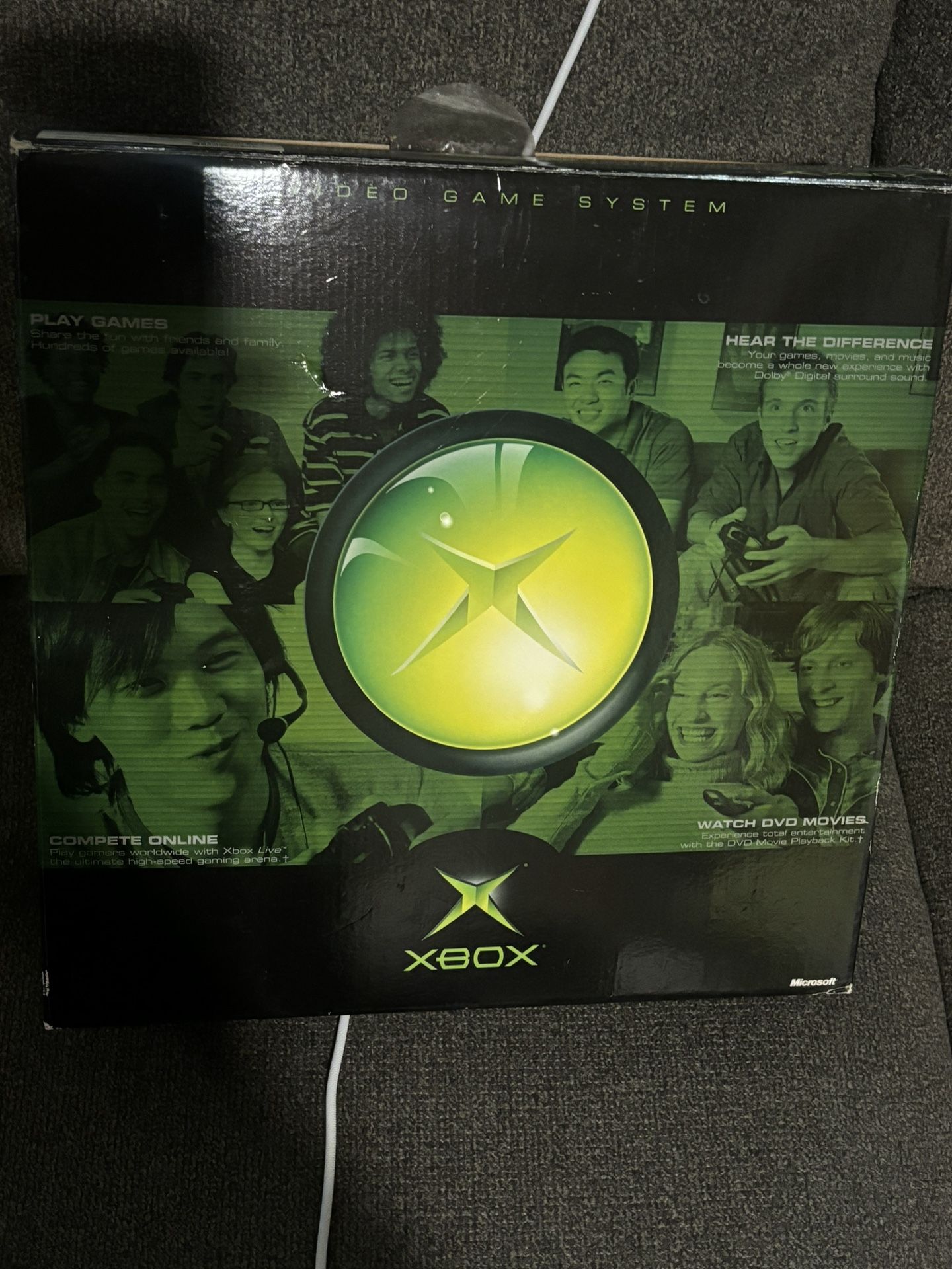 Original Microsoft XBox In Box