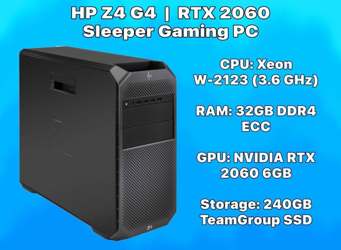RTX 2060 Sleeper Gaming PC