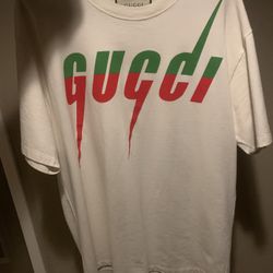 White Gucci Blade Shirt
