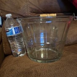 Vintage Glass Bucket 20.00