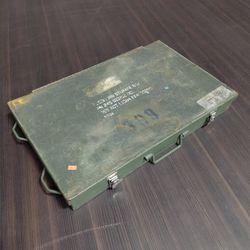 Military Metal Case Approx. 24"x 15" x 3" Price is for 1