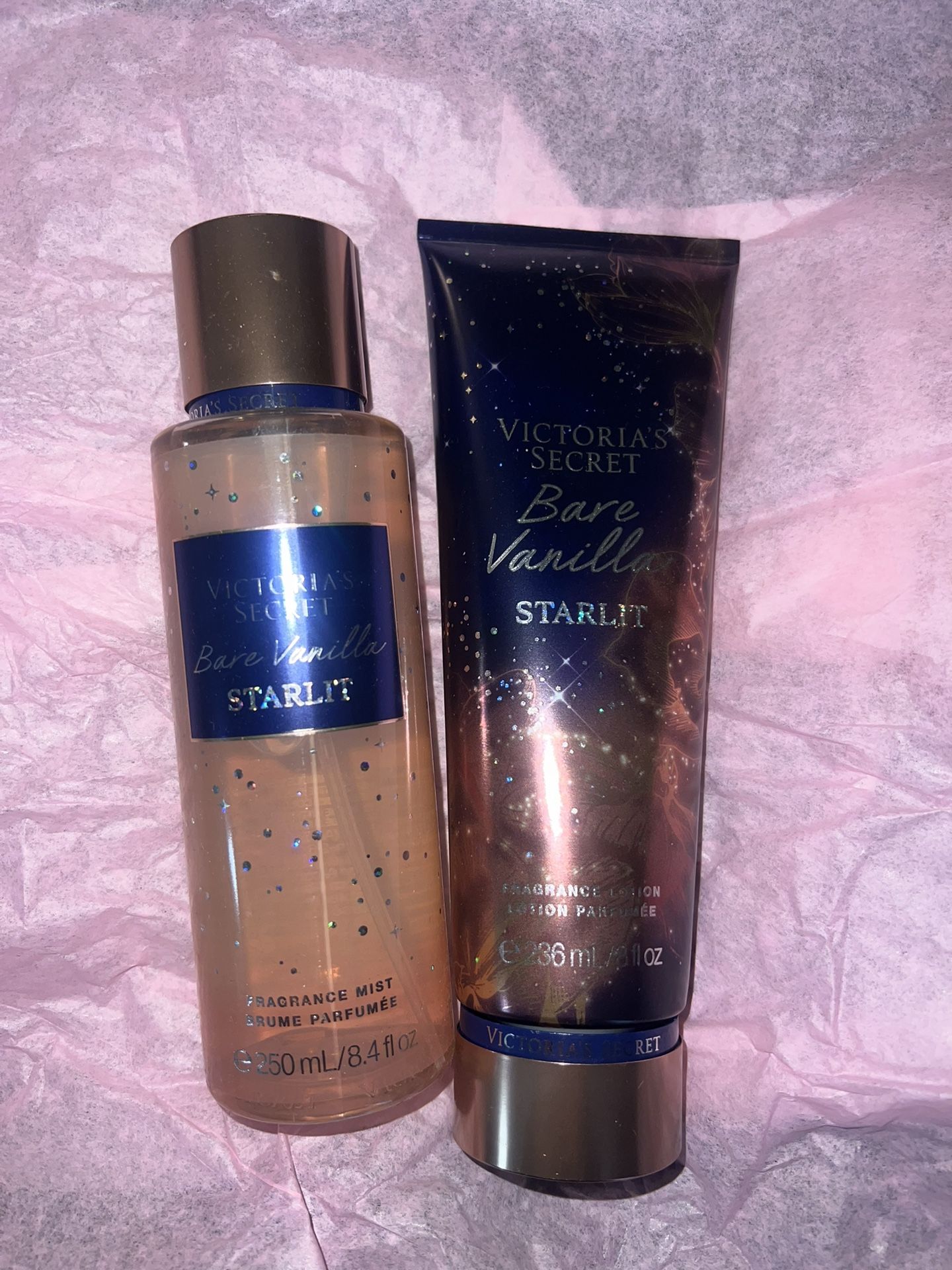 New VS body spray/lotion $15-Each Set.