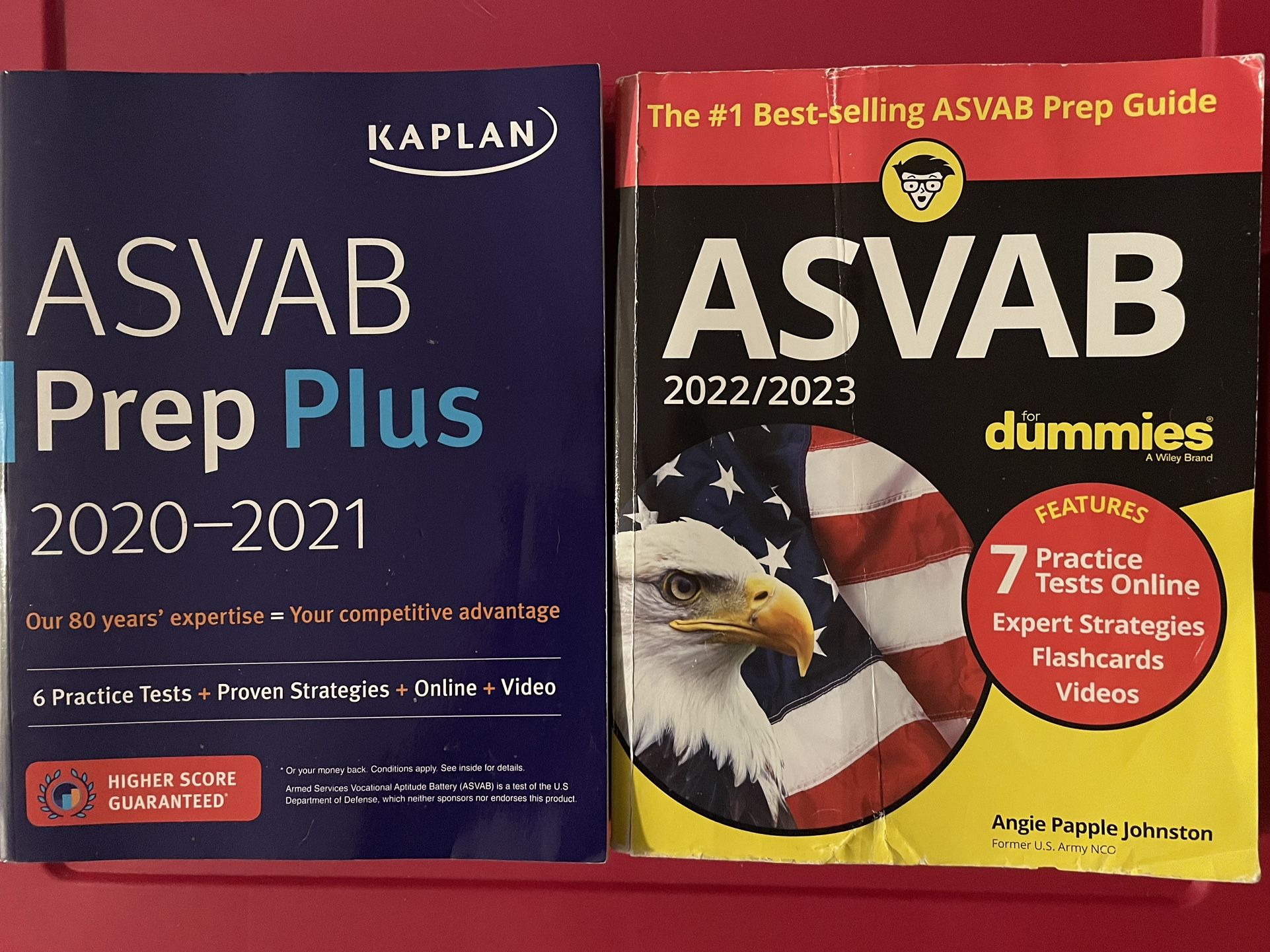 Both ASVAB Books For $45 OBO