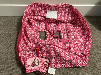 Shopping cart seat cover