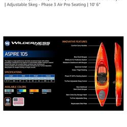 Wilderness Aspire 105 Kayak 