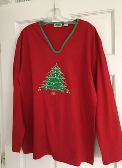 Women’s Christmas Shirt/Tunic - size L