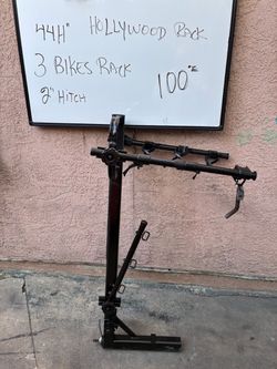 Hollywood Rack 3-Bike Hitch Rack 2" Hitch