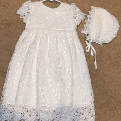 Baptism Dress 12 Months