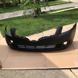 2008 Nissan Altima Front Bumper- Primed Black