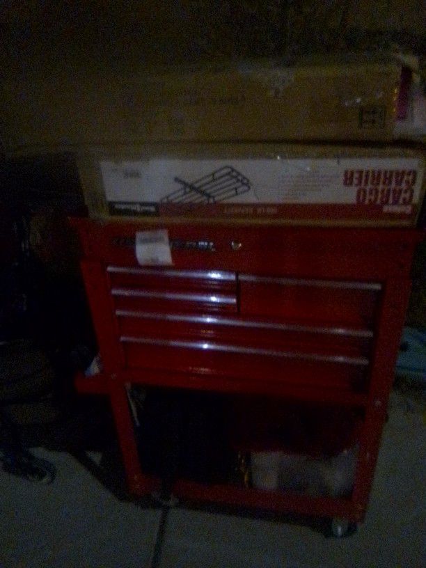 Tool Box With Tool Cart That Matches The Box 