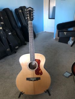GUILD 8 STRING ACOUSTIC/ELECTRIC GUITAR