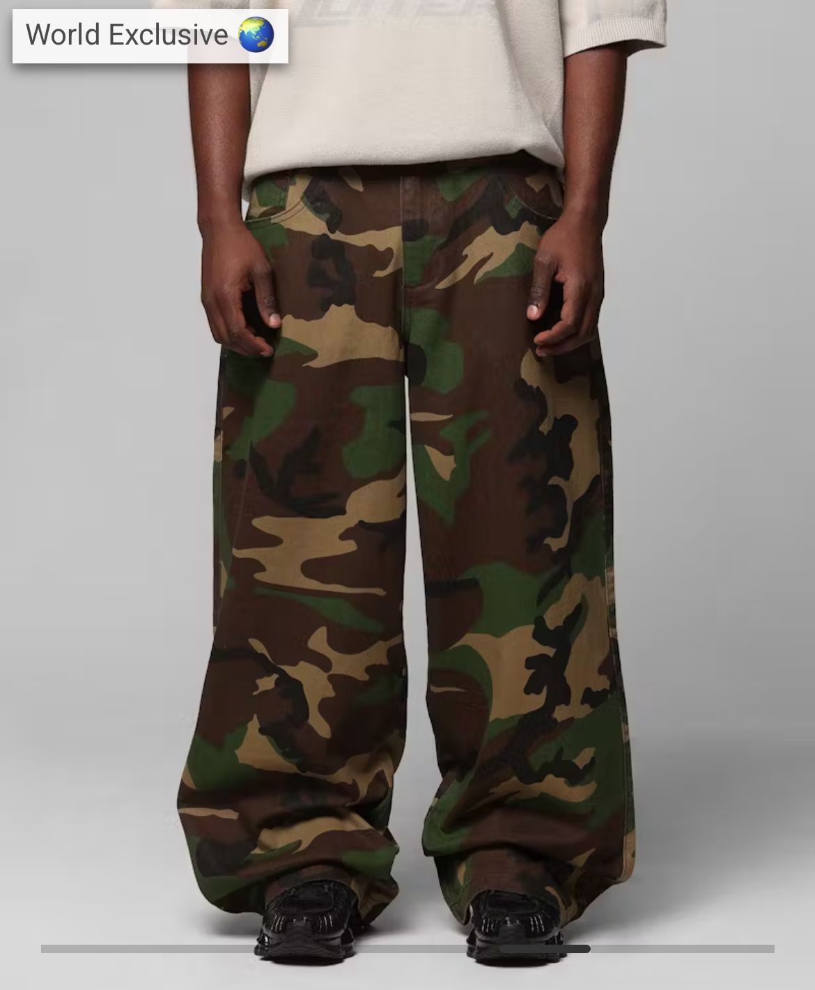 Loiter Baggy Camo jeans