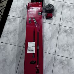 CRAFTSMAN V20 Pole Saw, Cordless, 14-Foot, 4.0Ah, Battery and Charger Included  