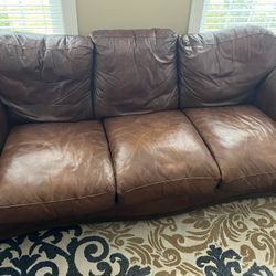 Leather Couch