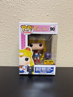 Funko Pop Sailor Moon with Moon Stick & Luna #90