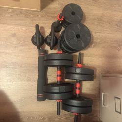 Adjustable Dumbbells 
