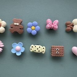 NEW 10 Pieces Of Shoe Charms