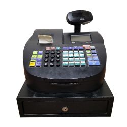 Royal Alpha 1000ML Cash Management System Register, Tested. No Cash Drawer Key