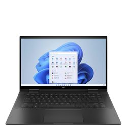 HP - Envy x360 2-in-1 15.6" Touch-Screen Laptop -AMD Ryzen 7 5825U - 12GB Memory - 512GB SSD - Nightfall Black 