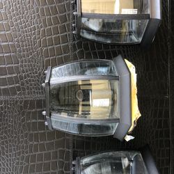 New!!!  Flush Mount Light Matte Black Qty6 $5Ea