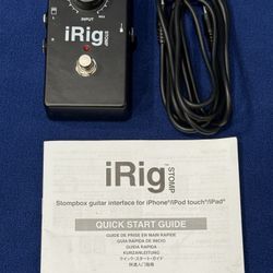 iRig Stomp Guitar Interface