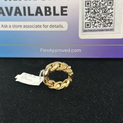 Gold Gent Ring