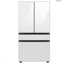 Samsung Bespoke 29 Cu. Ft. 4-Door Refrigerator – White Glass