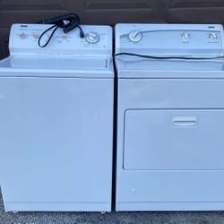 Kenmore Washer And Gas  Set For $425