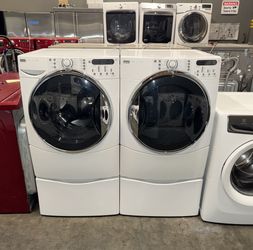 KENMORE XL CAPACITY WASHER DRYER ELECTRIC SET 